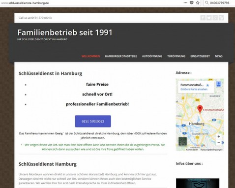 Schlüsselnotdienst Hamburg an der holländischen Grenzew?!